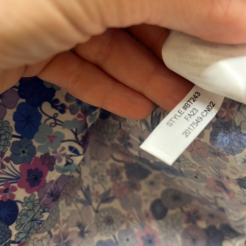 J.Crew Liberty blouse small - Picture 10 of 14